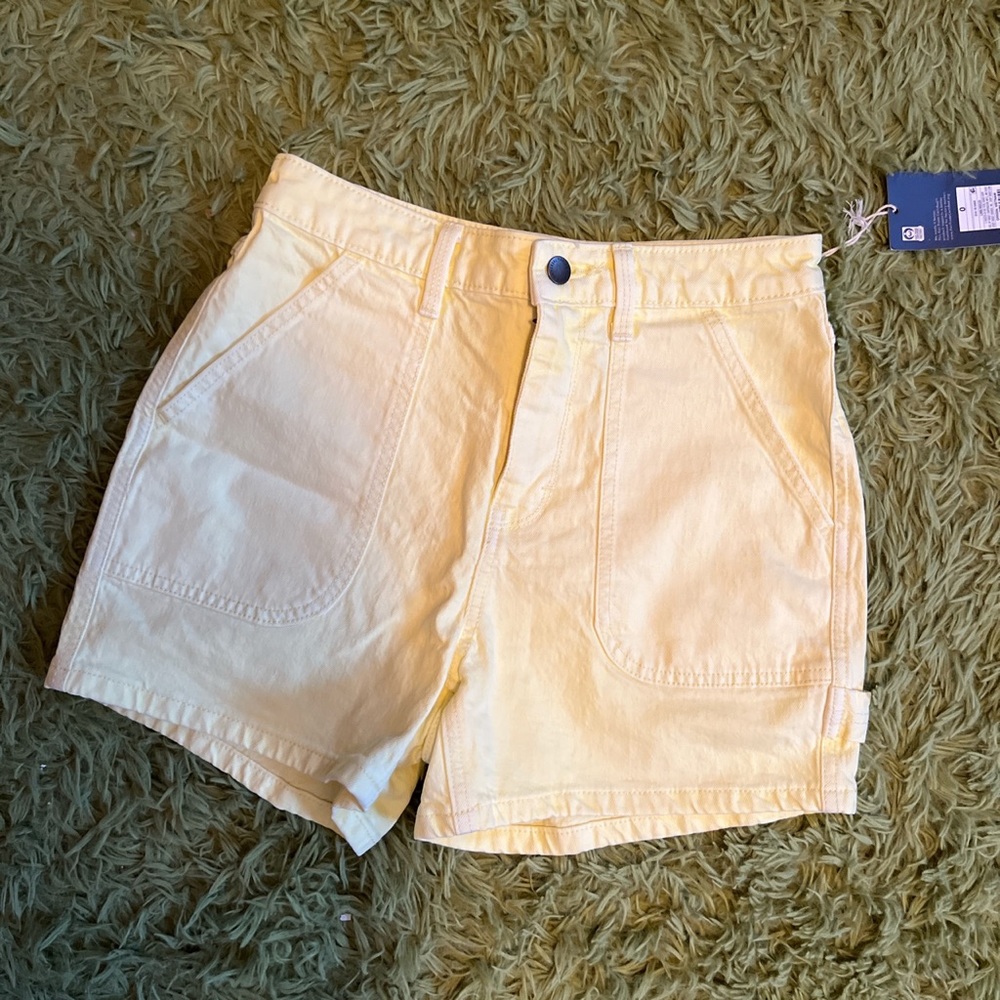 Yellow shorts